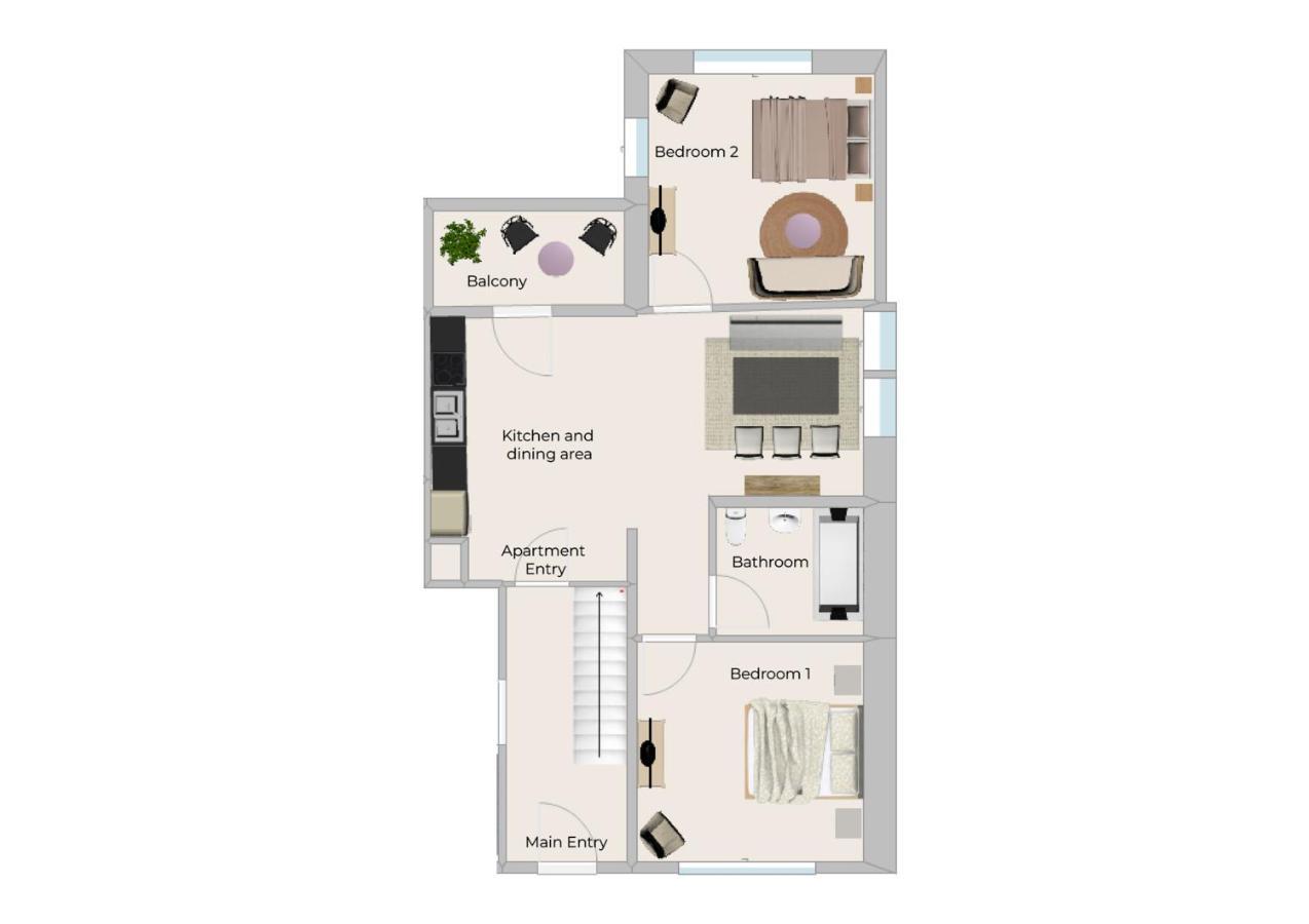 Apartment Suedwind - Beautiful Premium Apartment With 2 Bedrooms Near Rhine Falls & Zurich Airport In Klettgau Weisweil  Eksteriør billede